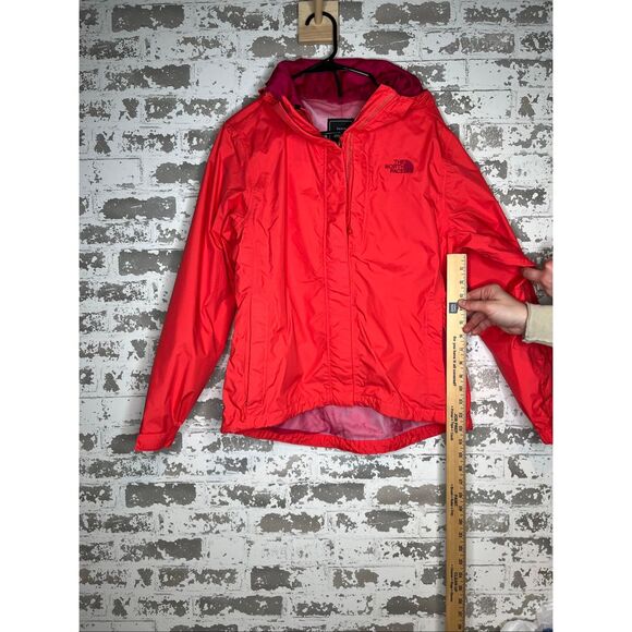 The North face | women bright colored rain coat with hood - Picture 4 of 13